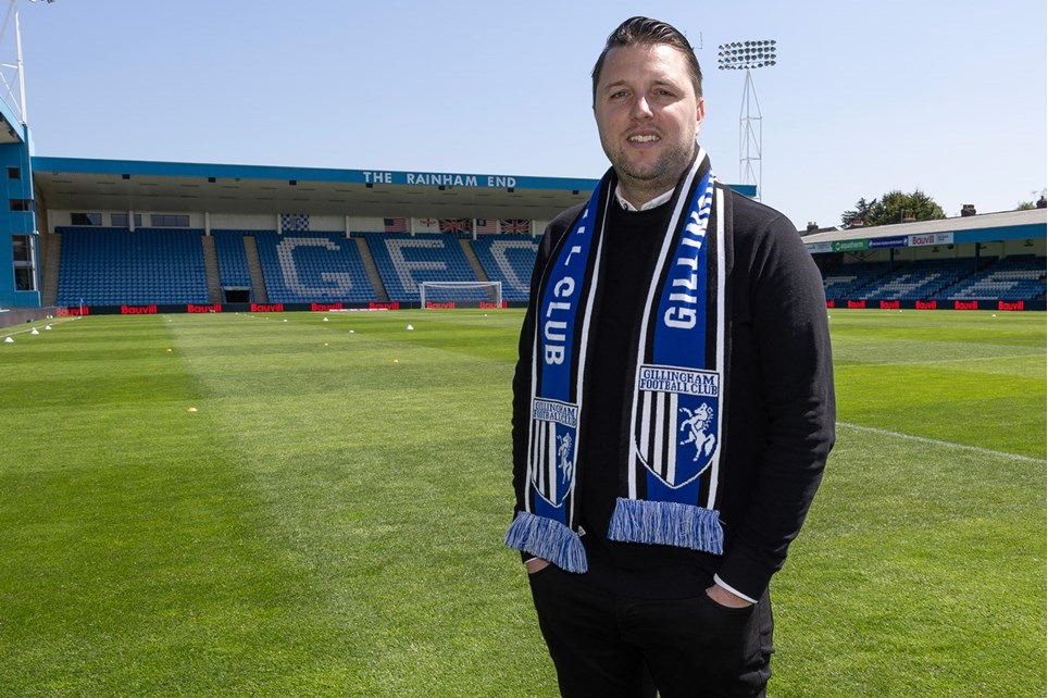 Gillingham Football Club appoints new First-Team Manager